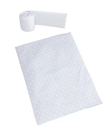 Набор Микуна Галаксй покрывало+бортик для колыбели ТХ-1823 Галаксй грей / Micuna Galaxy Galaxy grey_0