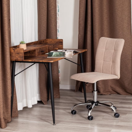 Кресло ОНЕ флок , бежевый, 7 / ONE_10