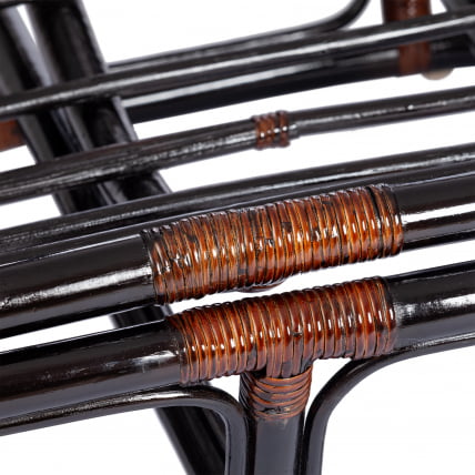 Диван МАМАСАН/МАМАСАН 23/02 В /с подушкой/ подушка 182х119 см, 169х102х80 см, Антикуе бровн (античный черно-коричневый), флок, олива, 23 / MAMASAN/МАМАСАН W Antique brown_11