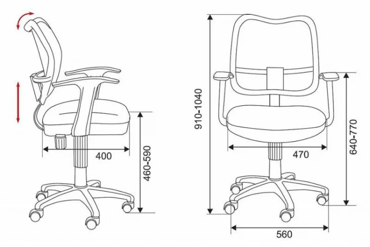 Кресло офисное Бюрократ CХ-797АКССН/26-22 / CH-797AXSN/26-22_5