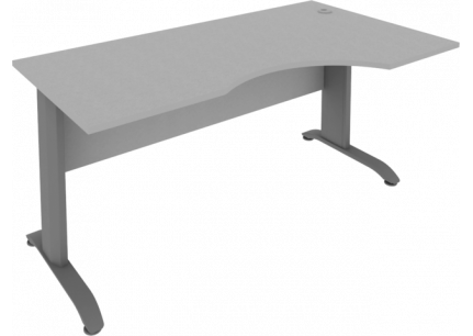 Стол криволинейный правый Рива ПЛ.СА-1 Пр Серый / Riva_0