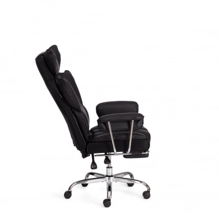 Кресло Комфй CР кож/зам, черный / Comfy CR_7