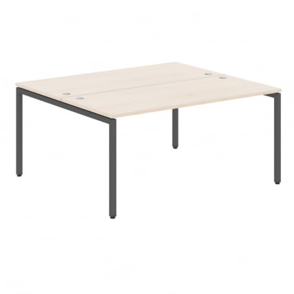 Стол двойной КСТЕН-С КСВСТ 1614 Бук тиара/антрацит / XTEN-S XWST_0