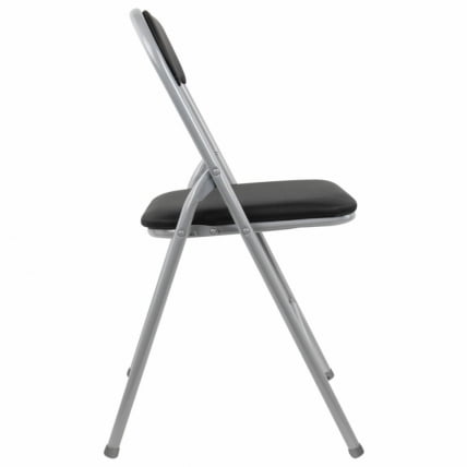 Стул складной БРАБИКС Голф CФ-007 серебристый каркас Черный / BRABIX Golf CF-007_6