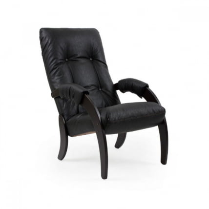 Кресло Модель 61 венге / Веллоур Волкано 06 / Vellour Volcano_0