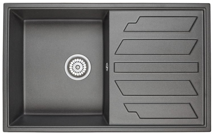 Кухонная мойка ГРАНУЛА 8002 Черный / GRANULA_0