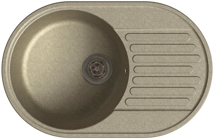 Мойка Кухонная Лекс Комо 740 Санд / Lex Como Sand_0