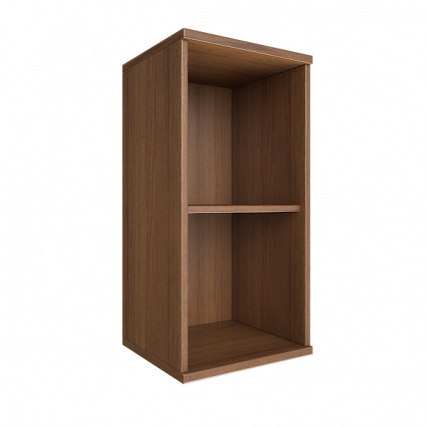 Стеллаж низкий узкий Рива А.СУ-3 Орех Гварнери / Riva_0