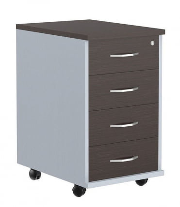 Тумба подкатная ИМАГО ТМ-4.А Венге Магия Металлик / IMAGO_0