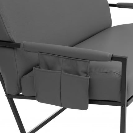 Диван Чарли ЛУКС Д/Чарли Люкс экокожа , Шарп Графит / Charli LUX Sharp_5