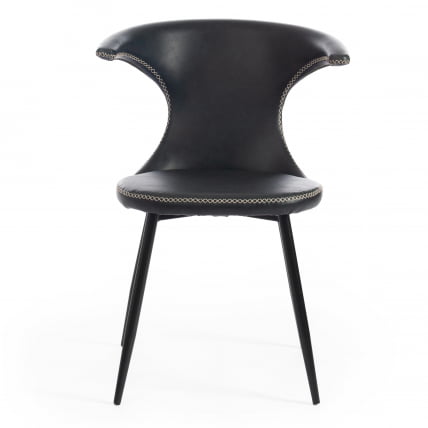 Стул ФЛАИР (мод. 9020) экокожа/металл, 60 х 56 х 78 см , зеленый 14/черный / FLAIR (mod._4