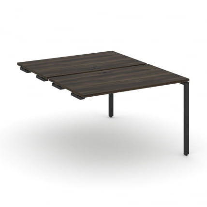 Двойной стол-приставка к опорным тумбам/шкафам CОНCЕПТ CН.ДСПР-002 Дуб Мали Антрацит / CONCEPT CN.DSPR-002_0