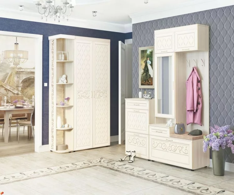 Стеллаж торцевой (лев/прав) Тиффани 47.15 Сосна Астрид Мелинга_6