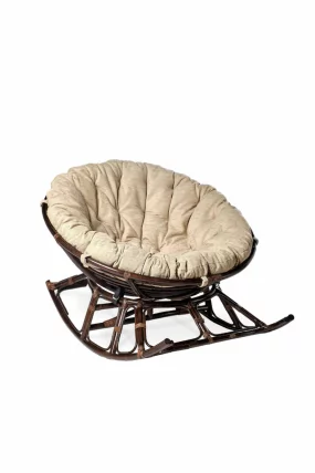 Кресло-качалка Папасан 23/01Д олива / 23/01D_0