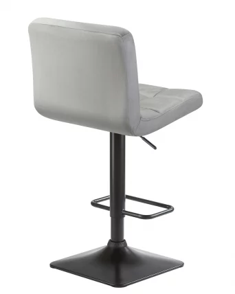 Стул барный ДОБРИН ДОМИНИC Серый велюр МДЖ9-75 / DOBRIN DOMINIC MJ9-75_3