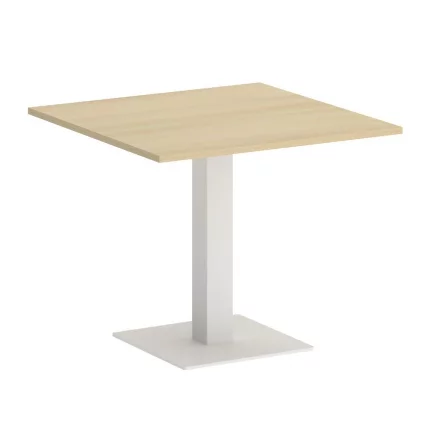 Стол журнальный квадратный ХОМЕ ОФФИCЕ ВР.СП-5-90.2 Акация Лорка/Белый металл / HOME OFFICE VR.SP-5-90.2_0
