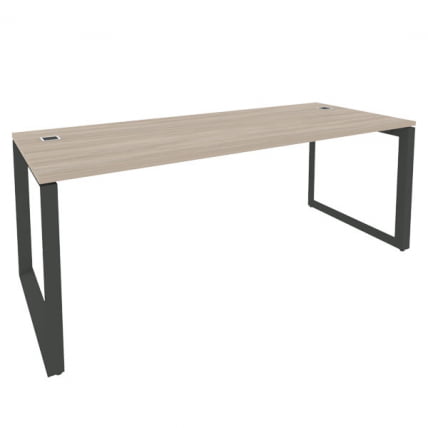 Стол рабочий руководителя на О-образном м/к ОНИКС О.МО-СРР-6.8 Дуб Аттик/Антрацит / ONIX O.MO-SRR-6.8_0