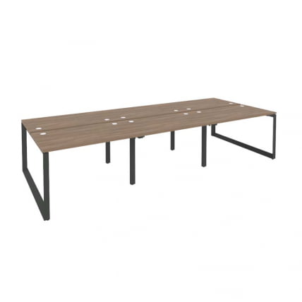 Рабочая станция на О-образном м/к ОНИКС О.МО-Д.РС-6.2.7 Дуб Аризона/Антрацит / ONIX O.MO-D.RS-6.2.7_0