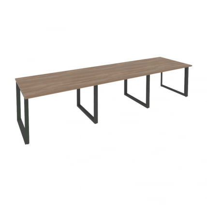 Стол переговорный (3 столешницы) ОНИКС О.МО-ПРГ-3.2 Дуб Аризона/Антрацит / ONIX O.MO-PRG-3.2_0