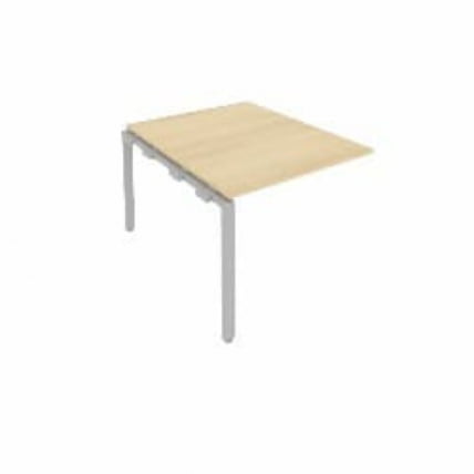 Проходной наборный элемент переговорного стола Метал Сйстем Б.ППРГ-1 Акация/Серый / Metal System_0