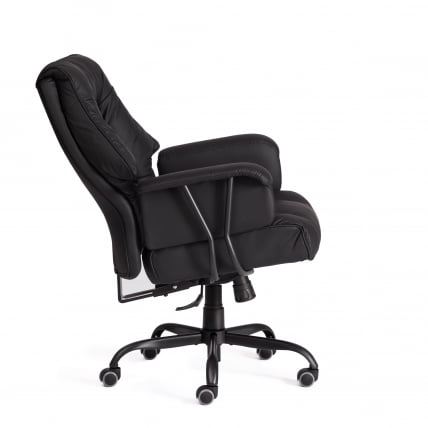 Кресло руководителя БРООКЛЙН кожзам, черный / BROOKLYN_2