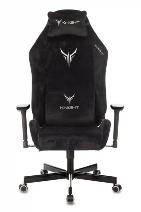 Геймерское кресло КНИГХТ Н1 БЛАCК / KNIGHT N1 BLACK_1