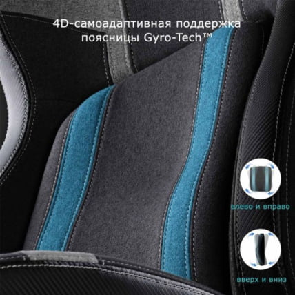 Компьютерное кресло (для геймеров) Еурека Пйтхон ИИ, синий / Eureka Python II,_10