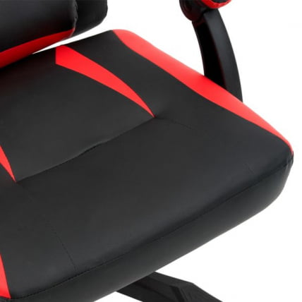 Кресло компьютерное CРОМЕКС (КРОМЕКС) Старт ГМ-105 экокожа черное/красное / CROMEX Start GM-105_12