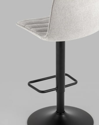 Стул барный Тйлер Светло-серый / Tyler_6