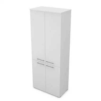 Шкаф высокий ГЛОСС ЛИНЕ 9НШ.005.5 Белый Премиум / GLOSS LINE_0