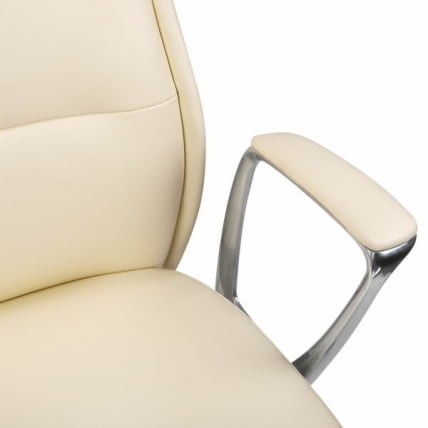 Кресло руководителя БРАБИКС ПРЕМИУМ Адепт ЕКС-752, синхромеханизм, алюминий, экокожа, бежевое / BRABIX PREMIUM Adept EX-752,_6