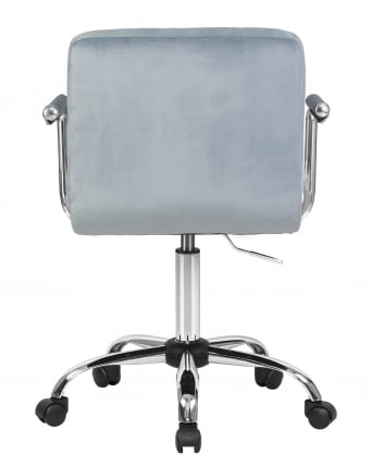 Офисное кресло для персонала ДОБРИН ТЕРРЙ Пудрово-голубой велюр МДЖ9-74 / DOBRIN TERRY MJ9-74_4