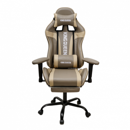 Кресло 896 КИНГКУЕЕН, цвет светло-серый/бежевый 896-лграй-беиге / KINGQUEEN, 896-lgray-beige_2