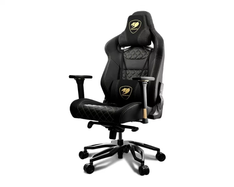 Кресло геймерское CОУГАР ТХРОНЕ РОЙАЛ Блаcк / COUGAR THRONE ROYAL Black_1