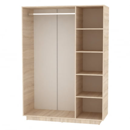 Шкаф распашный Аврора(Х22)1872х1351х540(ЯАС) / Аврора(H22)1872х1351х540(ЯАС)_1