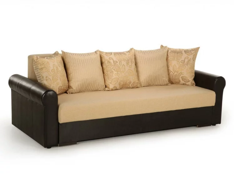 Диван-кровать Париж Ева 063 - 6 8/Десерт 404 Д. Бровн / Eva D. Brown_3