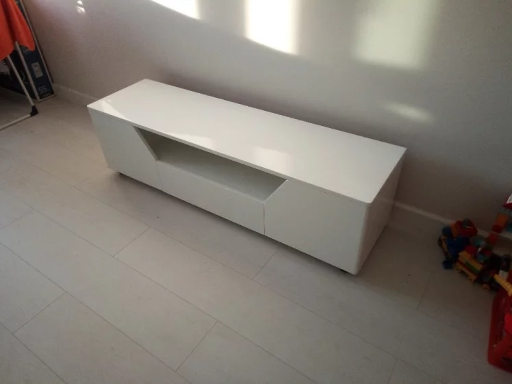 Тумба ТВ тип 4 Диамонд Белый глянец / Diamond_3