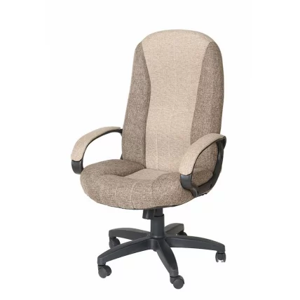 Кресло офисное Гармония ХОМЕ ткань КФ-31/32 Серо-коричневая / HOME_0