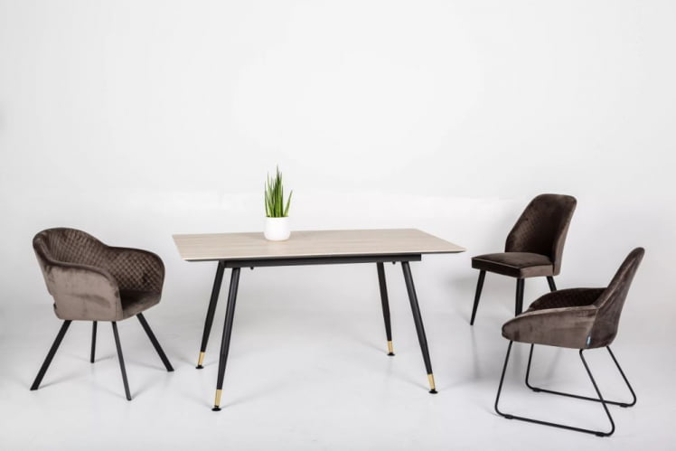 Кресло Оскар Арки микровелюр Желтый / Oscar Arki_9