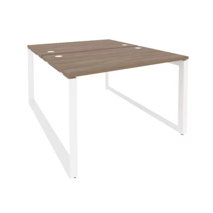 Рабочая станция на О-образном м/к ОНИКС О.МО-Д.РС-2.2.7 Дуб Аризона/Белый / ONIX O.MO-D.RS-2.2.7_0