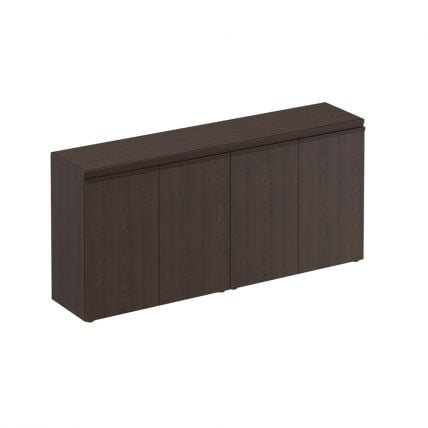 Шкаф для документов низкий закрытый МАРК МК 306 Дуб валенсия / MARK_0