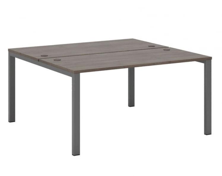 Бенч-система две столешницы Нев Лине НЛН36318334 Дуб шамони темный / New Line NLN36318334_0