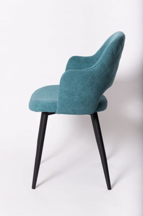 Стул К14 блаcк Бирюза (РС-29\ч) / black_2