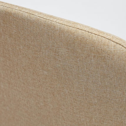 Стул БРЕЕЗЕ (мод. 4724) металл/ткань, 44х48х87см, бежевый/натуральное дерево / BREEZE (mod._7