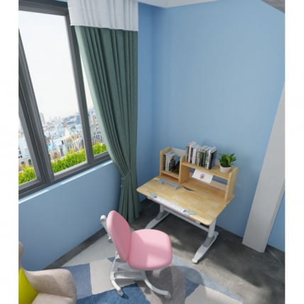 Стол письменный детский с регулировкой высоты и полками ЕУРЕКА ЕCД-КСЙЛ-80 / EUREKA ECD-XYL-80_15