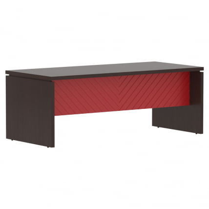 Стол руководителя Торр ЛУКС ТЛСТ 209 Венге Магия Красный / Torr LUX TLST_0