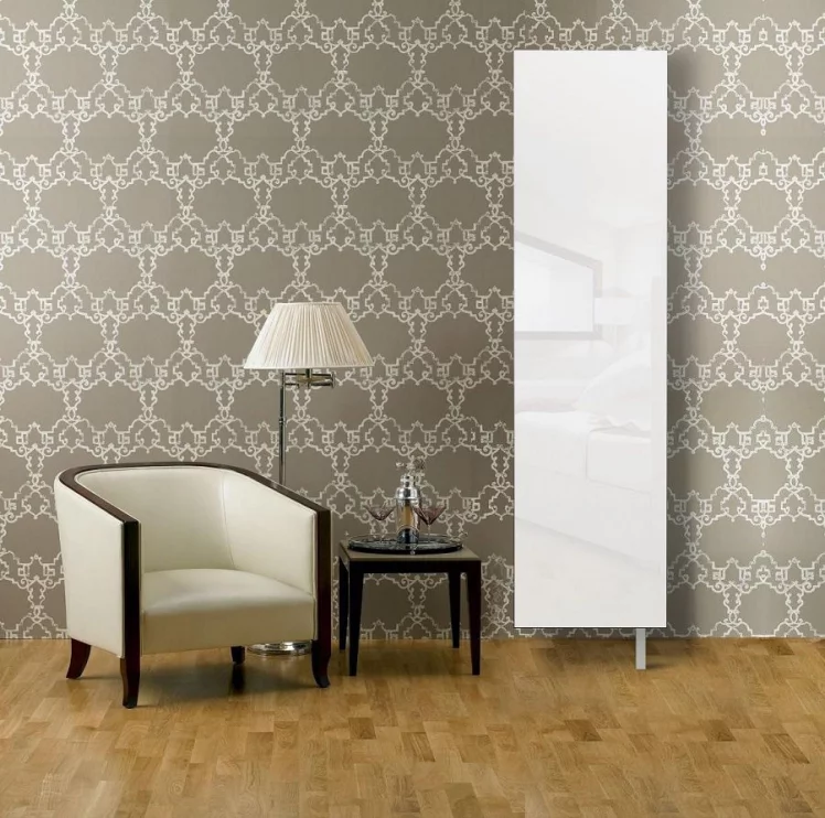 Поворотный шкаф в белом стекле Дриве СП Белый / Drive SP_0