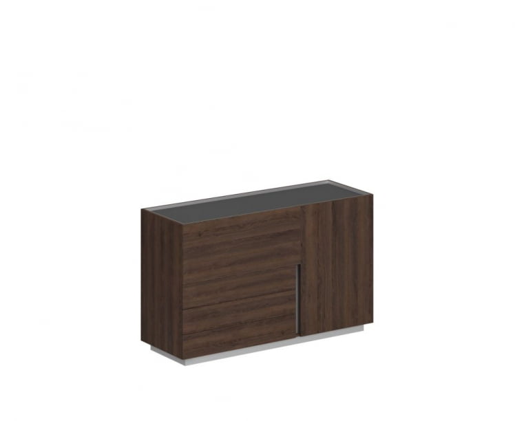 Шкаф Оливер ОЛ-20-14.ДТ.ДТ.ДТ.Л Дуб табак / Oliver OL-20-14.DT.DT.DT.L_0