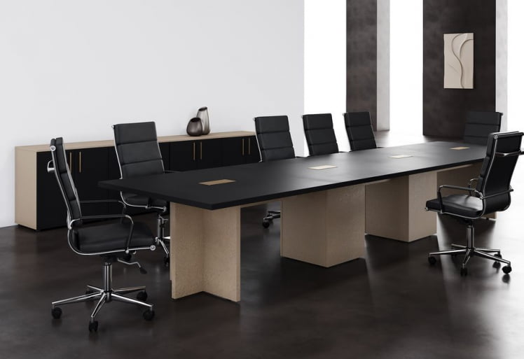 Кабинет для переговоров ВЕЛИОН №3 Яшма черный Кобра / VELION_0