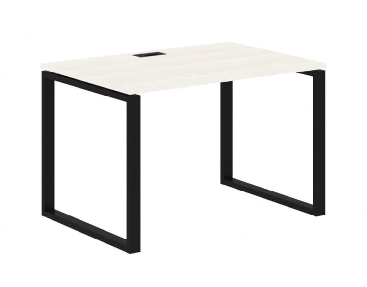 Стол письменный ЕДИС ЕКСТ 1180 Ясень Траун Черный / EDIS EQST_0